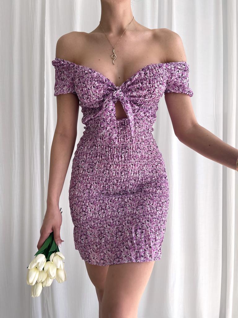 ★MoteruStyle! 中空でヘソ見え・胸元が大露出で高注目度!ノースリーブハイウエストでスリム腰!ショルダーOFFで深Vネックがセクシー!オールインワンカラーで清楚可憐なドレスワンピース!モテルスタイル! - 画像 (2)