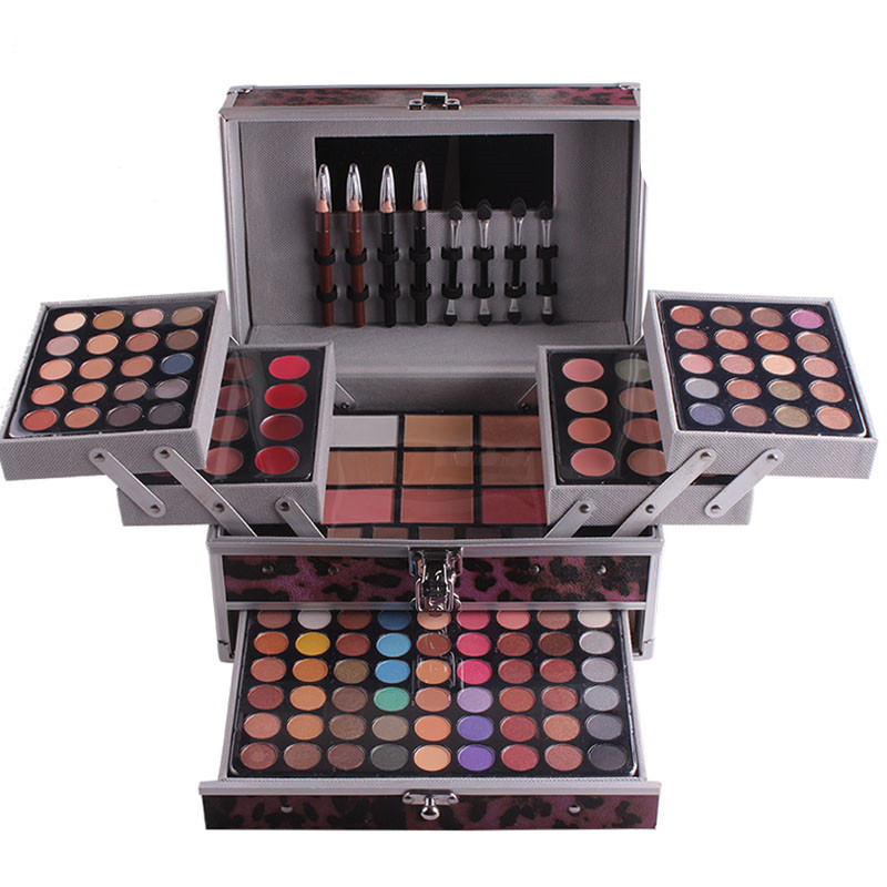 #MoteruStyle! Professional Makeup Palette 3 Layers Cosmetic Box