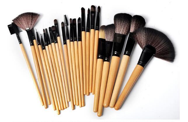 #MoteruStyle! Gift Bag Of 24 Pcs Makeup Brush Sets Professional Cosmetics Brushes Eyebrow Powder Foundation Shadows Pinceaux Make Up Tools - 画像 (3)