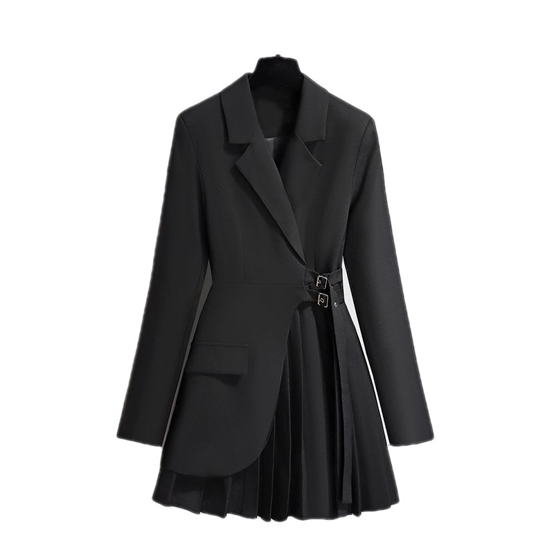 #MoteruStyle! Graceful Suit Jacket Fat Girl Casual Pants Two-piece Set - 画像 (7)