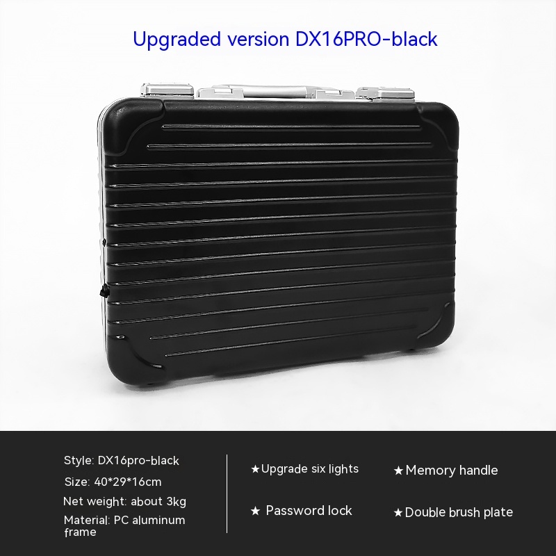 #MoteruStyle!16 Inch Professional Makeup Artist's Dedicated Makeup Box With Mirror And LED Light - 画像 (4)