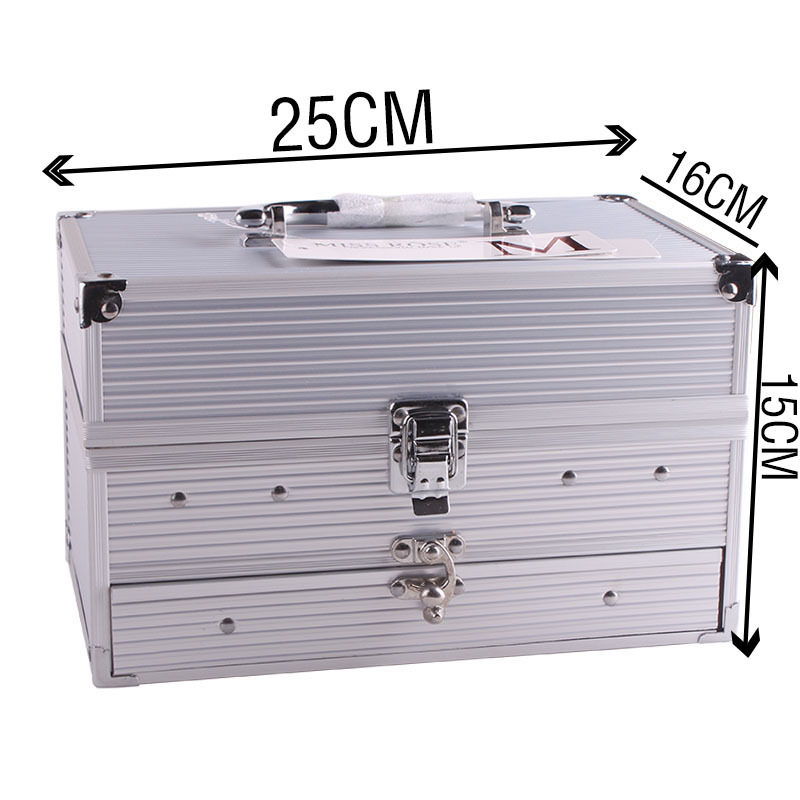 #MoteruStyle! Professional Makeup Palette 3 Layers Cosmetic Box - 画像 (5)