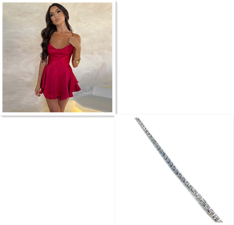 #MoteruStyle! Sexy Suspender Skirt For Women Elegant Slim Strap Satin Backless Lace Up A-Line Short Dress Lady - 画像 (5)