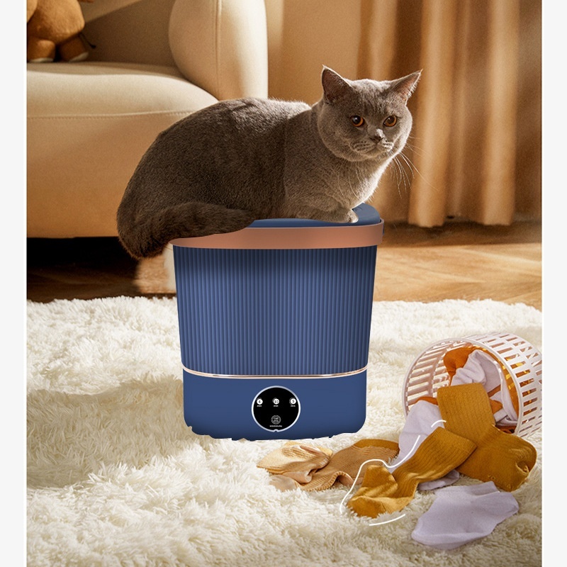 #MoteruStyle! Portable Mini Small Underwear Washing Underwear Washing Machine Portable - 画像 (7)