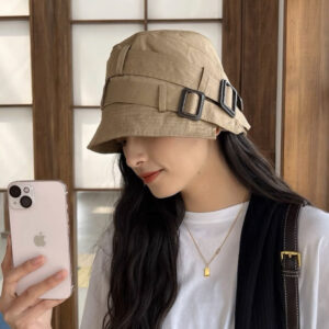 #MoteruStyle! Japanese Style Fisherman Hat Female Spring And Summer All-match Sunshade