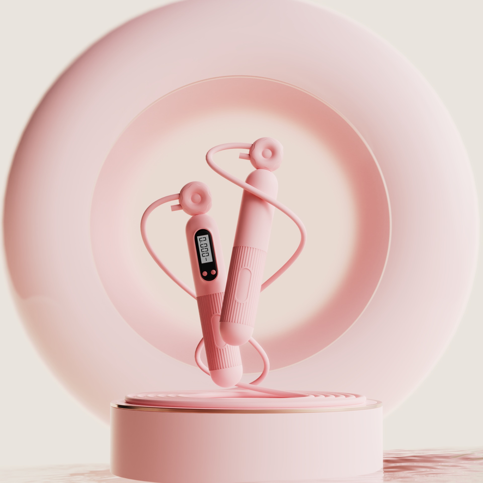 #MoteruStyle! Jump Rope With Counter, Adjustable Skipping Rope With Calorie Counter, Smart Skipping Rope For Fitness Exercise And Weight Lose - 画像 (8)