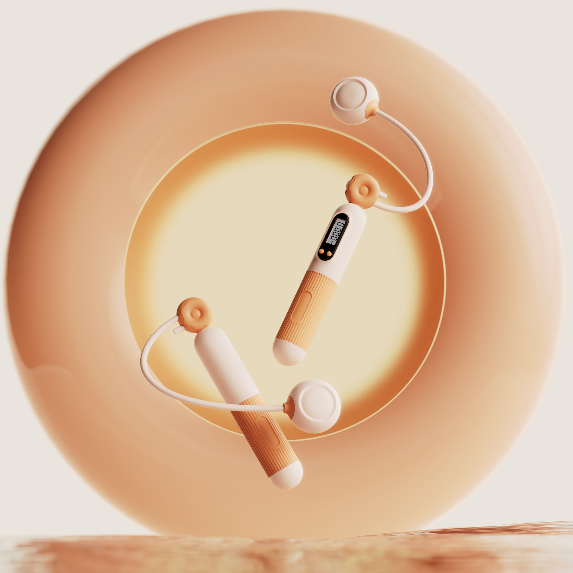 #MoteruStyle! Jump Rope With Counter, Adjustable Skipping Rope With Calorie Counter, Smart Skipping Rope For Fitness Exercise And Weight Lose - 画像 (6)