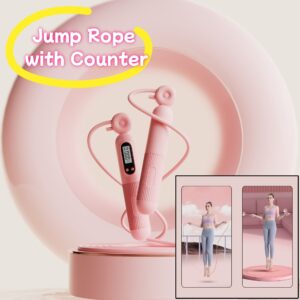 #MoteruStyle! Jump Rope With Counter, Adjustable Skipping Rope With Calorie Counter, Smart Skipping Rope For Fitness Exercise And Weight Lose