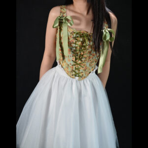 #MoteruStyle! Renaissance Corsets Vintage Floral Sleeveless Straps Corset Y2k Tops Drawstring Shapewear Crop Tank Top Camisole Lace-up Bustier Top Erotic Push Up Tops Crop