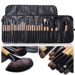 #MoteruStyle! Gift Bag Of 24 Pcs Makeup Brush Sets Professional Cosmetics Brushes Eyebrow Powder Foundation Shadows Pinceaux Make Up Tools