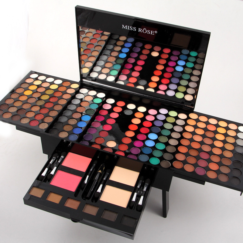 #MoteruStyle!180 Colors Eyes Shadow Blush Set Personalized Piano-shaped Makeup Palette Box - 画像 (5)