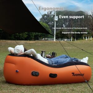 #MoteruStyle! Automatic Inflatable Sofa Floatation Bed Outdoor Camping Portable Lazy Lunch Break Floor Shop Home Airbed